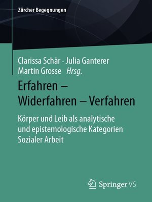 cover image of Erfahren – Widerfahren – Verfahren
